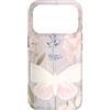 Graziose falene e disegni botanici Custodia per iPhone 17 Pro Design pastello per giardini con falene e fiori selvatici