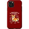 Corgi Chaos Club Custodia per iPhone 11 Pro Divertente anatomia di un corgi amante dei cani Doggo Pet Owner Humor