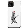 German Shepherd Funny Holiday Guitar Dog Custodia per iPhone 11 Pro Divertente pastore tedesco Holiday chitarrista