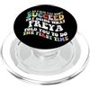 Personalized Name Mothers Day outfit For Groovy se all'inizio non riesci a provare a fare quello che Freya PopSockets PopGrip per MagSafe