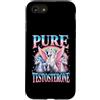 Sarcastic Alpha Male Gym Bro Meme Unicor Custodia per iPhone SE (2020) / 7/8 Testosterone puro divertente unicorno ironico arcobaleno meme palestra Bro