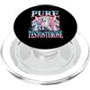 Sarcastic Alpha Male Gym Bro Meme Unicor Testosterone puro divertente unicorno ironico arcobaleno meme palestra Bro PopSockets PopGrip per MagSafe