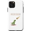 Dibba Designs Custodia per iPhone 11 Pro Comet Me Bro T-Rex Dinosauro Dino Sistema Solare Galaxy Spazio