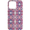 Sarah Wainwright Art Custodia per iPhone 15 Pro Max Stile Vintage Disegnato A Mano Folk Floreale Botanico Borgogna Blu