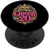 20th Birthday Gifts for Women 20 Years D 20° compleanno donna 20 anni donna 2006 decorazione divertente regalo PopSockets PopGrip Adesivo