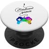 Dibba Designs Hardcore Gamer Gioco Giochi Controller Joystick Gaming Unisex PopSockets PopGrip Adesivo