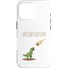 Dibba Designs Custodia per iPhone 16 Pro Comet Me Bro T-Rex Dinosauro Dino Sistema Solare Galaxy Spazio