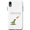 Dibba Designs Custodia per iPhone XR Comet Me Bro T-Rex Dinosauro Dino Sistema Solare Galaxy Spazio