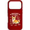 Corgi Chaos Club Custodia per iPhone 17 Pro Divertente anatomia di un corgi amante dei cani Doggo Pet Owner Humor