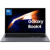 Samsung Galaxy Book4, 3 anni di garanzia, Intel Core 5, 16GB, 512GB | Processore Intel Core 5, Laptop 15.6 LED IPS Full HD, Windows 11 Home, Gray [Versione Italiana]