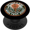 Signpost Trail Humor Go Take A Hike I Mean That Nicely Trekking Ironia Cartello PopSockets PopGrip Adesivo