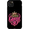 30th Birthday Gifts for Women 30 Years D Custodia per iPhone 11 Pro Max 30° compleanno donna 30 anni donna 1996 decorazione divertente regalo