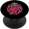 20th Birthday Gifts for Women 20 Years D 20° compleanno donna 20 anni donna 2006 decorazione divertente regalo PopSockets PopGrip Adesivo