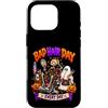 Halloween Apparel Custodia per iPhone 16 Pro Brutti Capelli Giornata Halloween Scheletro Barbiere Sp