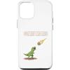 Dibba Designs Custodia per iPhone 12/12 Pro Comet Me Bro T-Rex Dinosauro Dino Sistema Solare Galaxy Spazio