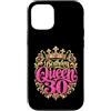 30th Birthday Gifts for Women 30 Years D Custodia per iPhone 12/12 Pro 30° compleanno donna 30 anni donna 1996 decorazione divertente regalo