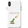 Dibba Designs Custodia per iPhone X/XS Comet Me Bro T-Rex Dinosauro Dino Sistema Solare Galaxy Spazio