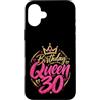 30th Birthday Gifts for Women 30 Years D Custodia per iPhone 16 Plus 30° compleanno donna 30 anni donna 1996 decorazione divertente regalo