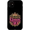 30th Birthday Gifts for Women 30 Years D Custodia per iPhone 11 30° compleanno donna 30 anni donna 1996 decorazione divertente regalo