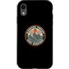 Contour Line Summit Club Custodia per iPhone XR Elevation Gain Required Trekking Montagna Curve di Livello