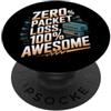 Network Ping Designs Ingegnere di rete Divertente Ingegneria Di Rete Ping PopSockets PopGrip Adesivo
