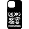 Funny Catahoula Leopard Dog And Book Des Custodia per iPhone 16 Pro Max Libri E Catahoula Leopard Dogs Divertente Catahoula Leopard Dog