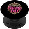 60th Birthday Gifts for Women 60 Years D 60° compleanno donna 60 anni donna 1966 decorazione divertente regalo PopSockets PopGrip Adesivo