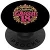 18th Birthday Gifts for Women 18 Years D 18° compleanno ragazza 18 anni donna 2008 regalo divertente PopSockets PopGrip Adesivo
