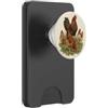 Chicken Coop Humor Vintage Gallina Gallina Gallo Flock Flock PopSockets PopWallet per MagSafe