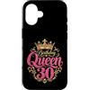 30th Birthday Gifts for Women 30 Years D Custodia per iPhone 16 30° compleanno donna 30 anni donna 1996 decorazione divertente regalo
