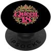 18th Birthday Gifts for Women 18 Years D 18° compleanno ragazza 18 anni donna 2008 regalo divertente PopSockets PopGrip Adesivo
