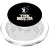 Umorismo Regista Musicale Watch The Director Music Notes Regista Orchestra PopSockets PopGrip per MagSafe