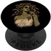 Empowered Gorgon Feminist Aesthetic Co. Medusa Occhiali Da Sole Mitologia Greca Femminista PopSockets PopGrip Adesivo