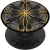 GripArt Designs Tarocchi di falena mistica celeste PopSockets PopGrip Adesivo