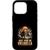 Norse Saga Valhalla Fantasy Art Custodia per iPhone 16 Pro Design con scritta See You In Valhalla Viking Norse Fantasy