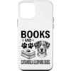 Funny Catahoula Leopard Dog And Book Des Custodia per iPhone 12 mini Libri E Catahoula Leopard Dogs Divertente Catahoula Leopard Dog