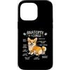 Corgi Chaos Club Custodia per iPhone 14 Pro Max Divertente anatomia di un corgi amante dei cani Doggo Pet Owner Humor