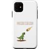 Dibba Designs Custodia per iPhone 11 Comet Me Bro T-Rex Dinosauro Dino Sistema Solare Galaxy Spazio