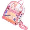 Generic Zaino per Trucchi Leggero in PVC con Stile Adattabile, Mini Marsupio da Donna, per Eventi allo Stadio, Design Casual e Delicato