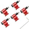 Generic vélo fixe légers en aluminum acier Guide Câble Durite Frein Vélo Cadres | Guide-câble de bicyclette Léger Pour Bicyclettes Cyclisme Cadres Et Fourches Montagne Route Extérieur Randonnée