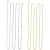 Générique Pallavolo Net Height Measuring Chain - Referee Equipment, 2 pezzi | Net Positioning Gauge, Accurate Height Check, for Pallavolo Court Setup
