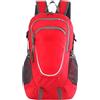 Generic Zaino impermeabile con copertura antipioggia, zaino leggero per sport all'aria aperta, campeggio, alpinismo, sci, ciclismo, Arancione, 31*21*54cm