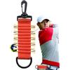 Generisch Supporto per unghie da golf, grande capacità, portatile, leggero | Chiodi per principianti di golf, supporto compatto per tè, organizer, pratica pratica di allenamento all'aperto