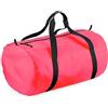 Generico Borsone Palestra Uomo Donna Borsa Bag Tracolla Sacca Sport Piscina (fucsia fluorescente)