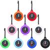 MAGICLULU 9 Pezzi Bussola Mini da Esterno Moschettone, Lettura Chiara | Lega di Zinco, Silicone, Acrilico e Abs, Base Magnetica su Metallo, per Zaini e Chiavi