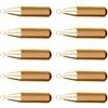 NUEAYMS Confezione da 10 piombini lunghi in rame, per pesca competitiva, design idrodinamico, in rame