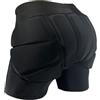 LumoCheefy Pantaloni anticrash per snowboard, sci, pattinaggio su ghiaccio | Imbottitura EVA, assorbimento degli urti per fianchi e coccige, ideale per principianti, riduce la paura di cadute