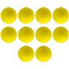 ECMQS Routine Golf Drill Balls Home Indoor Training | Set di 10 attrezzi da allenamento in PU con fossette da 42 mm, per principianti