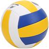 Xiuganpo Pallavolo PU Standard con Camera Butilica per Allenamento | Pallavolo morbida cucita a macchina, anti-esplosione con sensazione al tatto, per competizione e pratica