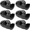Alomejor Snooker Basket Set, 6 Durable Plastic Pockets | Plastica di alta qualità, facile da pulire, adatta ai tavoli da biliardo standard, adatta per la casa